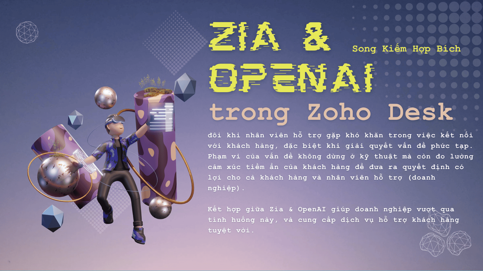 Tích hợp Zia với OpenAI (ChatGPT) trong Zoho Desk